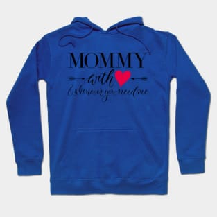 Mommy with heart Hoodie